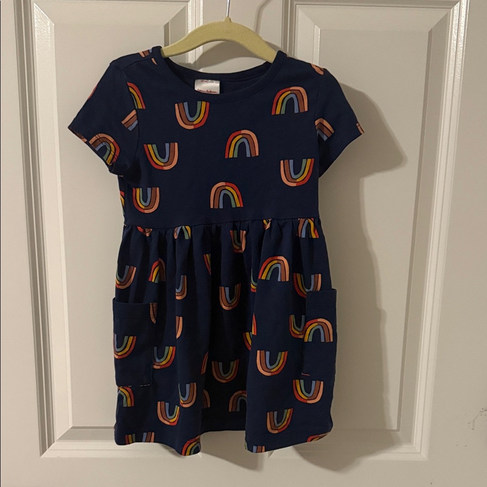 Hanna Andersson Rainbow Patterned kid’s dress